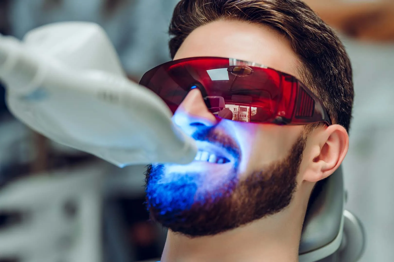 Professional teeth whitening at The Hills Dental Spa in Austin, TX