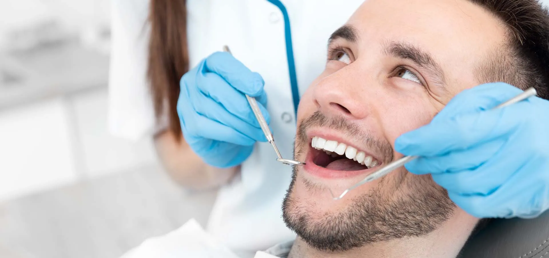 Professional dental cleaning and exam at The Hills Dental Spa in Austin, TX