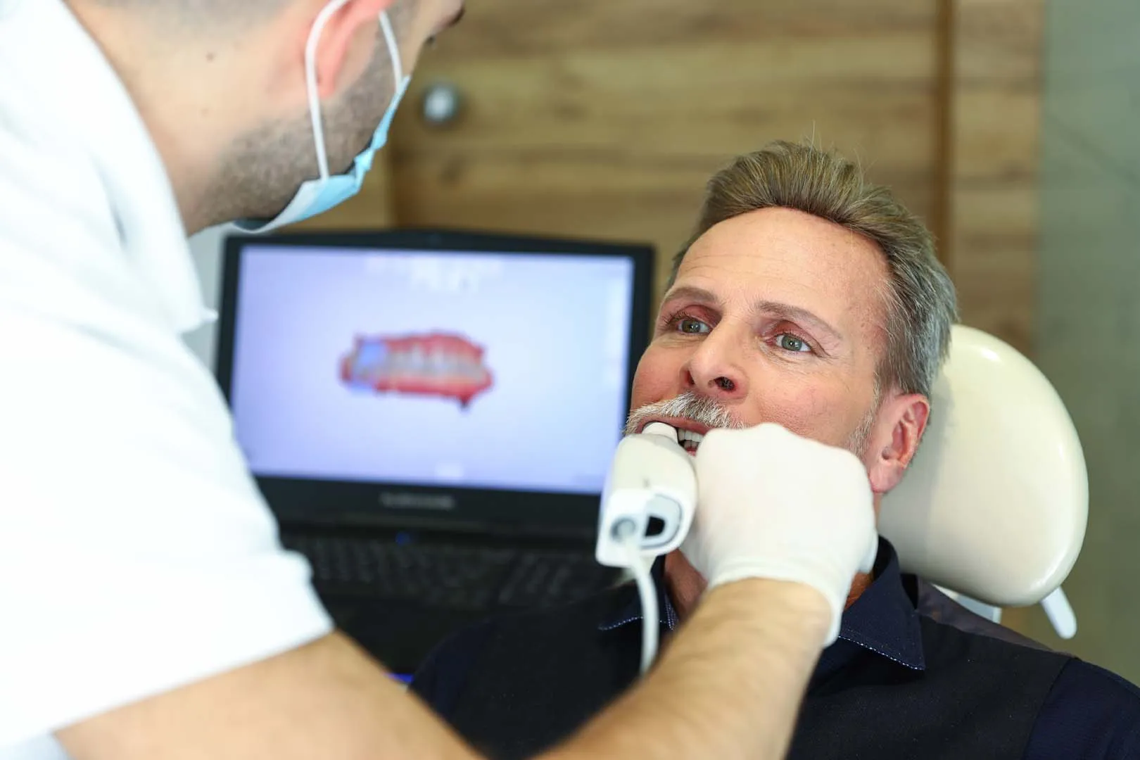 Digital intraoral scanning technology at The Hills Dental Spa in Austin, TX
