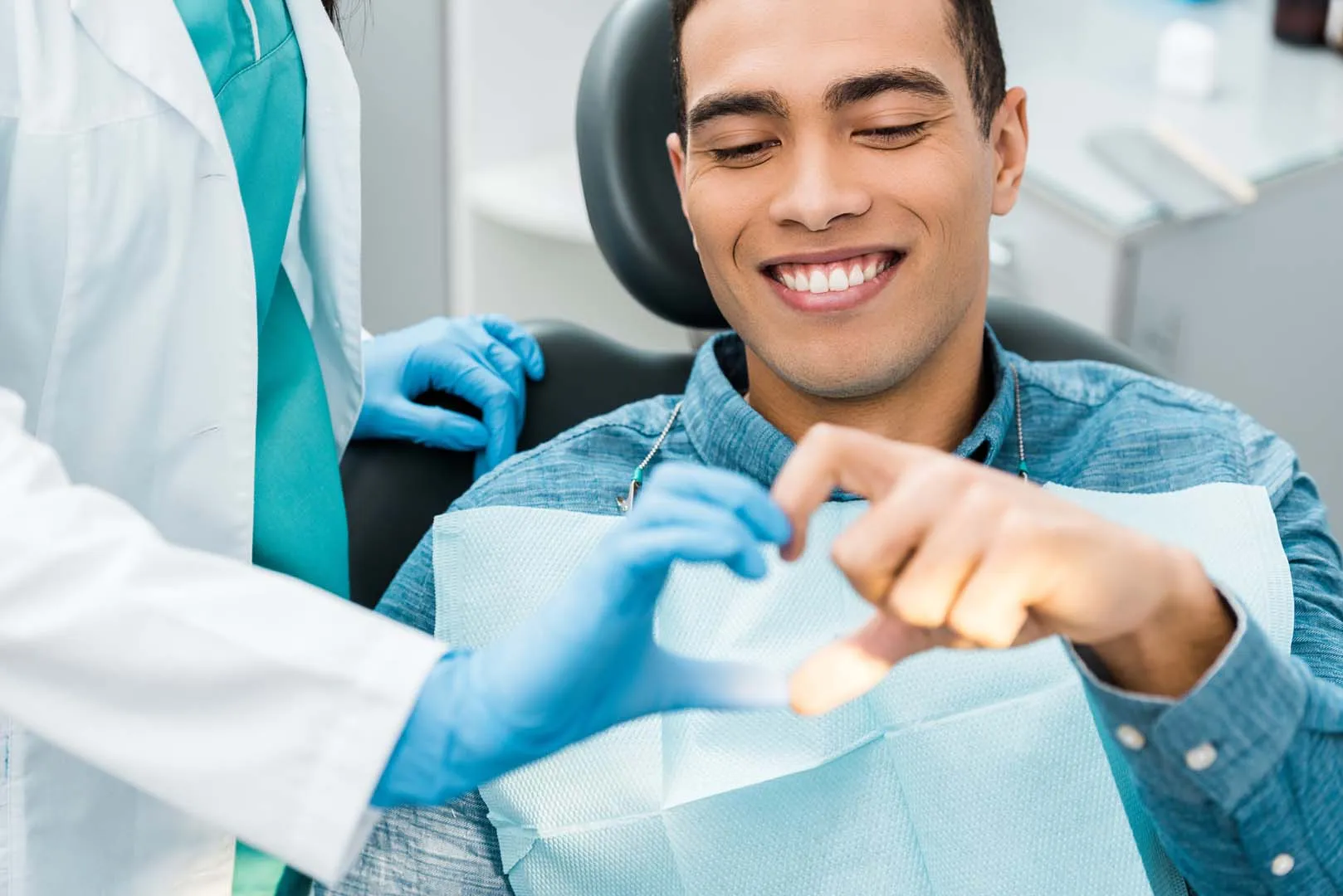 Breath and oral health evaluation at The Hills Dental Spa in Austin, TX